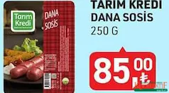 TARIM KREDİ DANA SOSİS 250 G